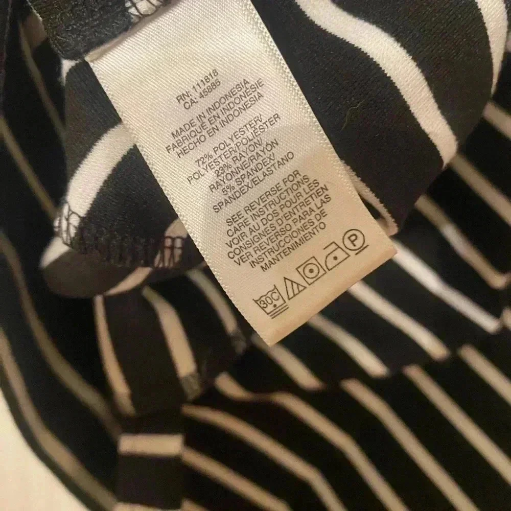 Michael Kors striped pencil skirt